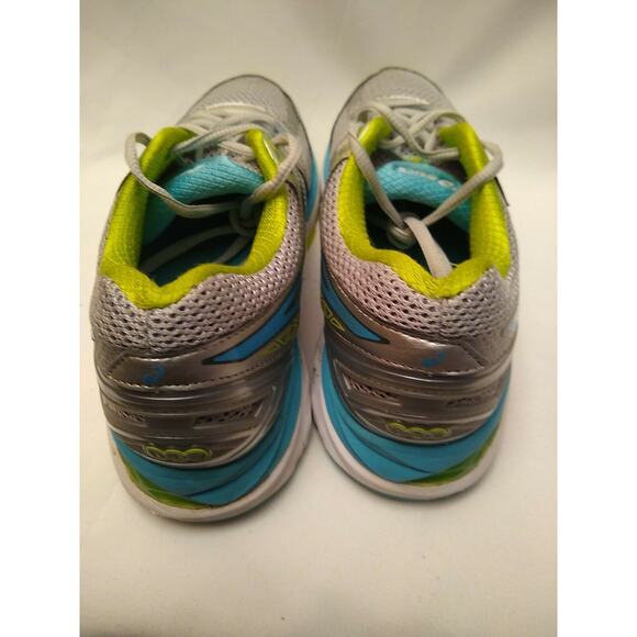 Asics GT-2000 (T657N) Athletic Women's Shoes Multi-Color Green Blue US-Size 8 - Picture 5 of 7
